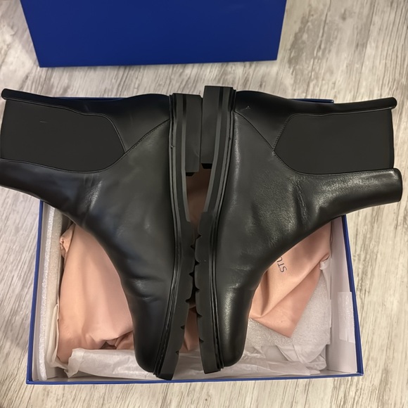 Stuart Weizman Chelsea bootie, Black, size 11B, with box. - Picture 4 of 8